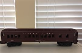 Lionel Irvington car no. 2625