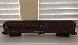 Lionel Manhattan car no. 2628