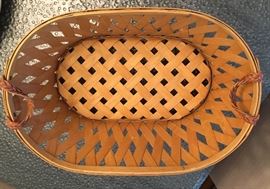 Longaberger oval basket