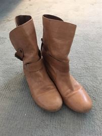 Steve Madden leather boots made in Italy