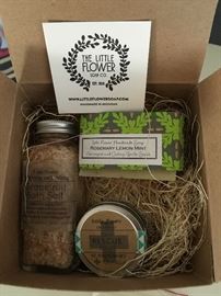 The Little Flower bath products