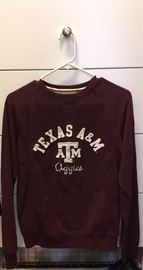 Texas A & M sweatshirt (and many other Texas A & M items)