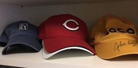 Various ball caps