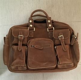 Leather satchel