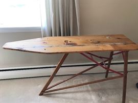 Antique wooden ironing board https://ctbids.com/#!/description/share/131983