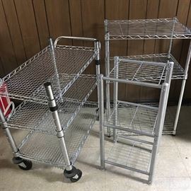 Metal racks -3 https://ctbids.com/#!/description/share/132005