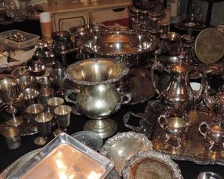Silver Plated...nearly all of these are "Trophies" from horse shows 