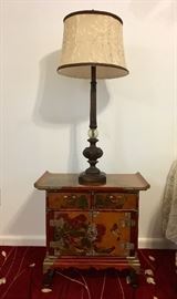 Small Pagoda Style Cabinet