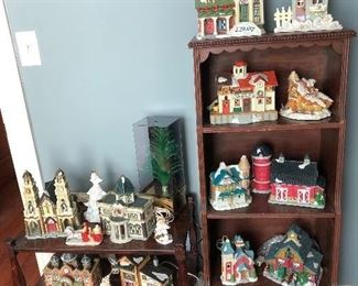 Christmas village items