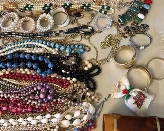 bracelets and necklaces