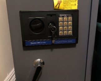 New safe with keys and all
