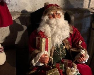 Lots of Christmas figures