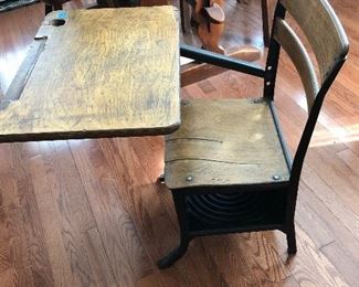 old student desk