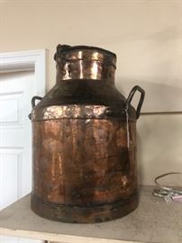 Argentina 1902 Copper Milk Can