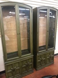 Lighted Curio Cabinets