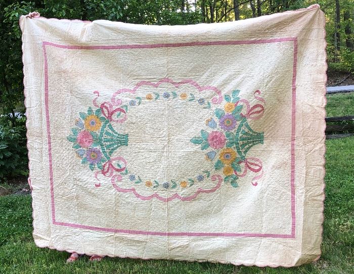 Antique Quilts and Coverlets 