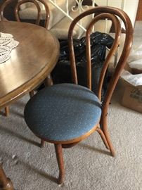 4 padded chairs