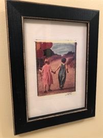 Watercolor, signed (small)