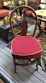 Rattan chairs, 4