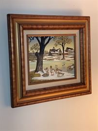 Vintage signed HARGROVE painting