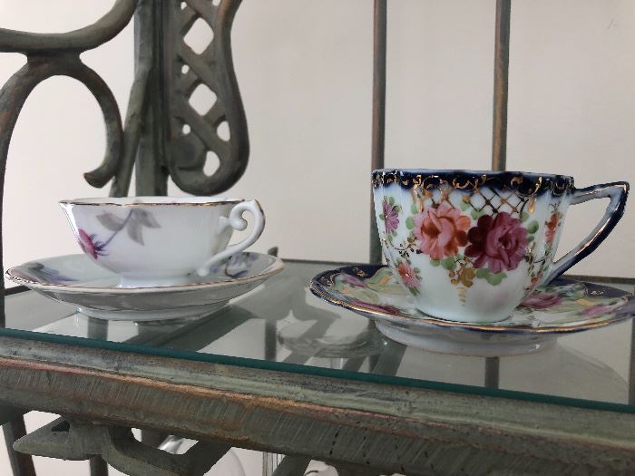 Tea cups and saucers