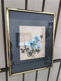 Charlotte Fung Miller original signed Chinese brush painting