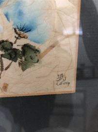 Charlotte Fung Miller original signed Chinese brush painting