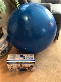Fine Life yoga exercise ball and pump