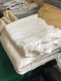 Spread and sham for twin bed