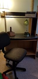 COMPUTER DESK  --  CHAIR