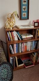 BOOK SHELF -- COOKBOOKS --BIRD BOOKS --