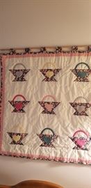 QUILTED WALL DECOR  --  HANDMADE