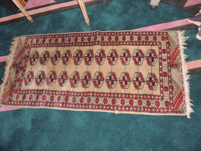 antique Bukhara rug