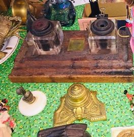 ink well from Dr. Paul Cyr's desk during his time at the Louisiana State Capitol