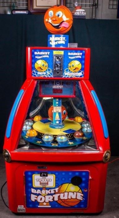 Lot 1 - Basket Fortune Basketball Coin-op Arcade Game