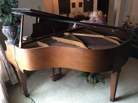 Wurlitzer Baby Grand 5' deep x 54" wide