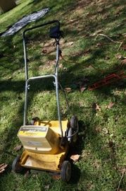 Sunbeam 3 hp 18" twin blade - double insulated electric lawn mower
