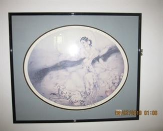 Louis Icart signed print