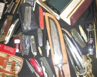 Pocket knife collection
