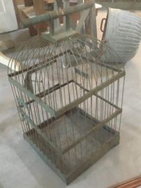 Vintage birdcage