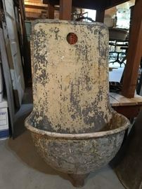 Vintage wall mount sink