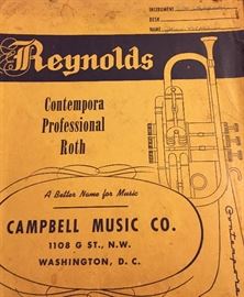 Reynolds Contempora Professional Roth Music Book