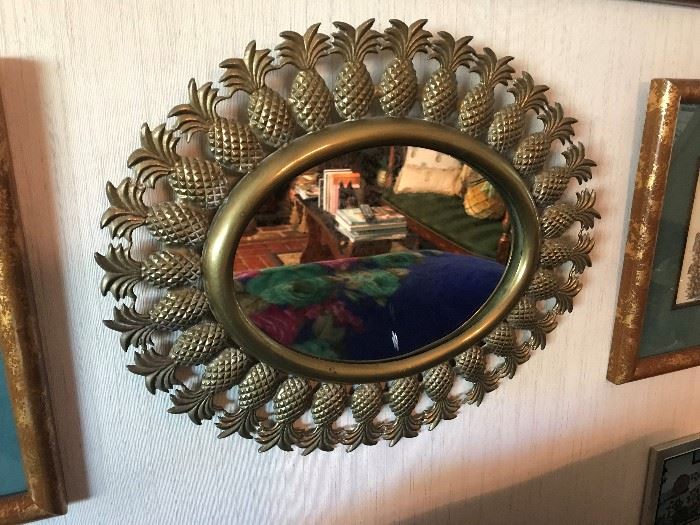 Pineapple Mirror $ 52.00