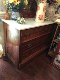 Marble Top 3 Drawer Dresser $ 246.00