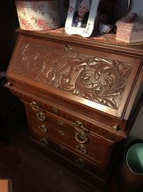 Antique writing desk / dresser $ 400.00