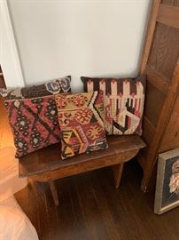 Assortment of Kilim pillows