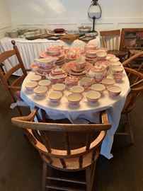 Large set of Johnson Brothers vintage china