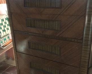 Deco front solid wood dresser!