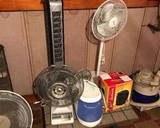 Fan's and heaters too !