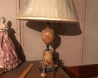 Alabaster lamp! 